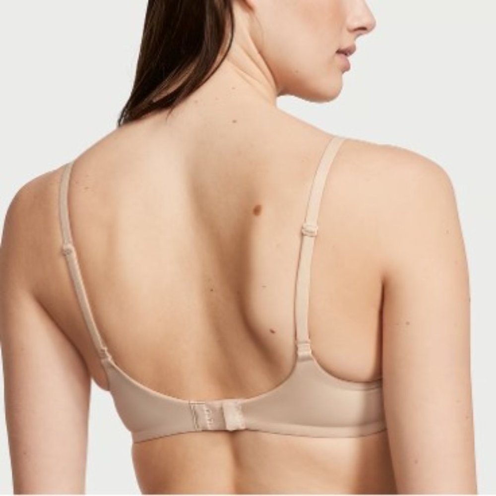 NWOT Victoria's Secret Cotton Lightly Lined Wireless Bra - Picture 2 of 10